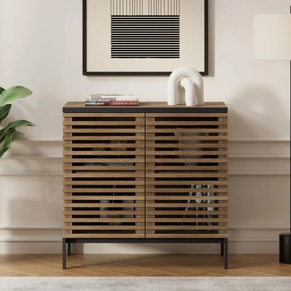 31.5" Buffet Sideboard Cabinet with Grille Doors
